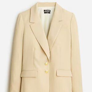 J. Crew Cream Blazer Classic Tailored Suit Jacket